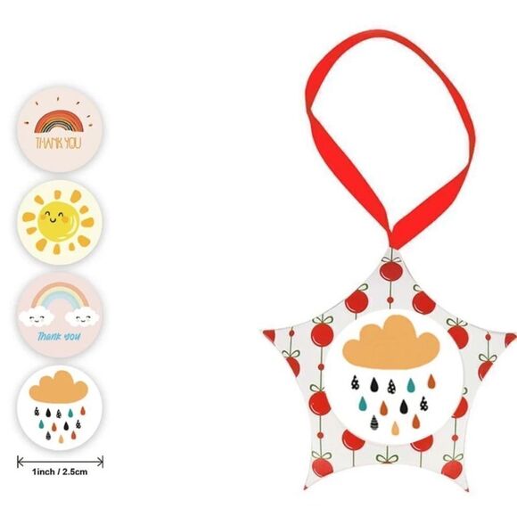 Graphic Thank You Stickers - Picture 2 of 3